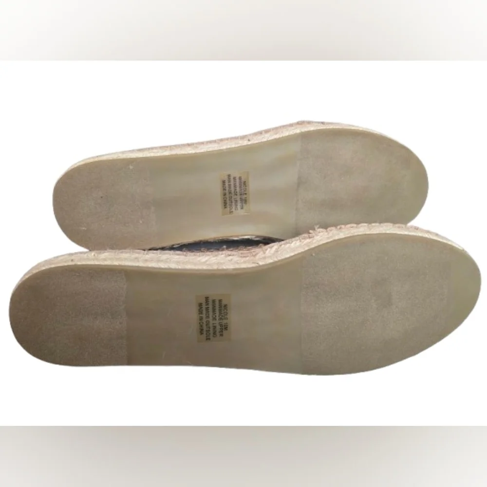 Yellow Box Metallic Espadrilles‎
